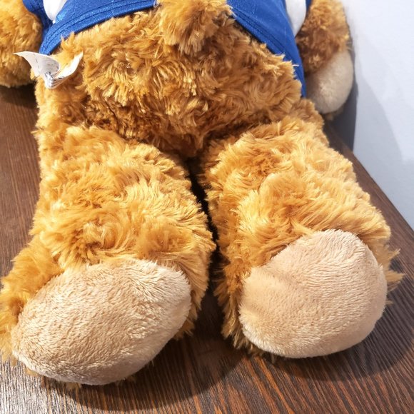 Build a Bear Teddy Soccer Jersey Plush USA 97 Shirt 16" BABW Sports Brown - Picture 7 of 8